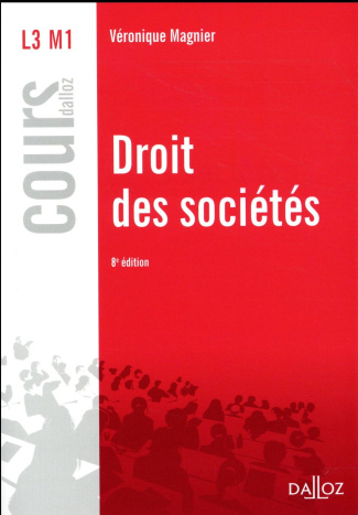 Droit des sociétés. 8e édition