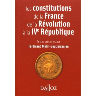 Les constitutions de la France de la Révolution à la IVe République