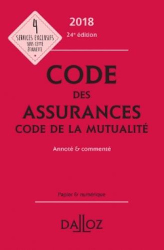 Code des assurances - Code de la mutualité