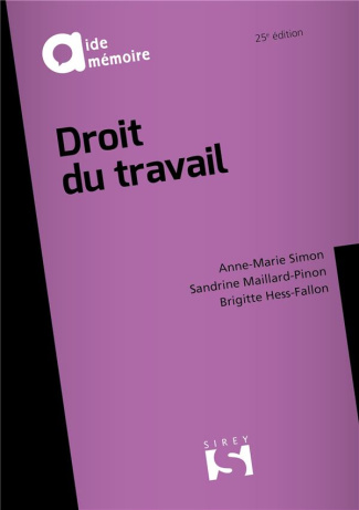 Droit du travail. Edition 2019