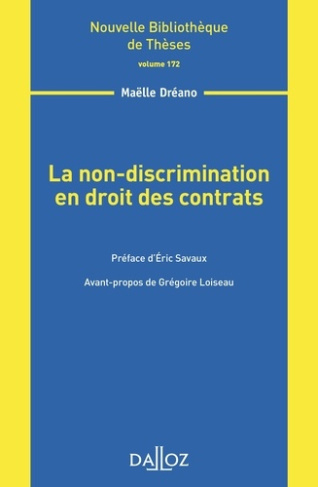 La non-discrimination en droit des contrats