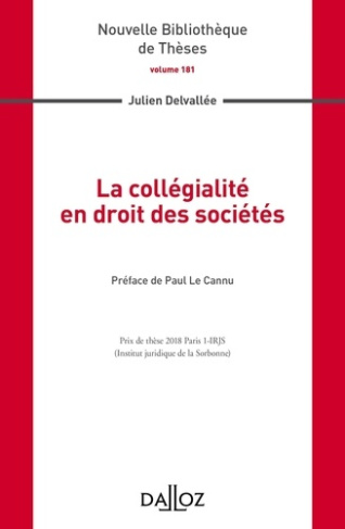 La collégialité en droit des sociétés