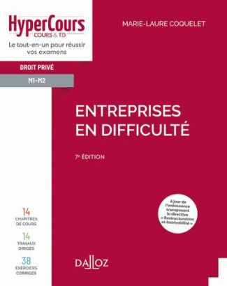 Entreprises en difficulté. 7e édition