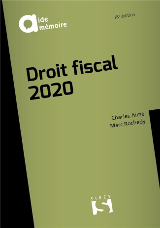 Droit fiscal. Edition 2020