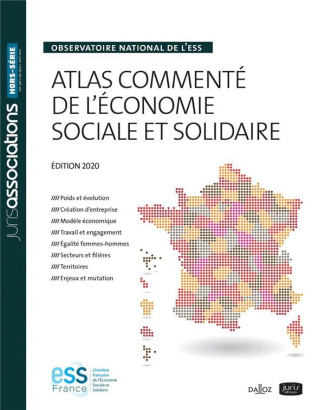Atlas commenté de l'économie sociale et solidaire. Observatoire national de l'ESS, Edition 2020