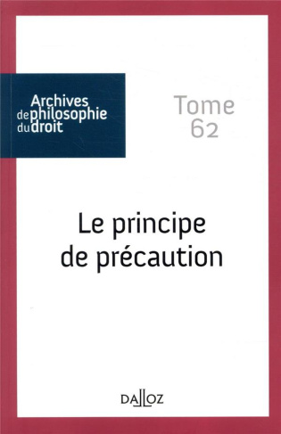Le principe de précaution