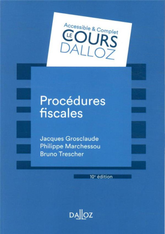 Procédures fiscales. 10e édition
