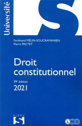 Droit constitutionnel. Edition 2021