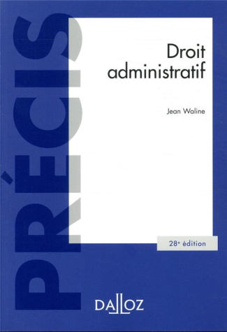 Droit administratif. 28e édition