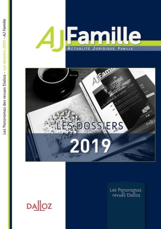 Les grands dossiers 2019 de l'AJ Famille
