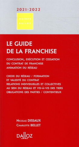 Le guide de la franchise. Edition 2021-2022