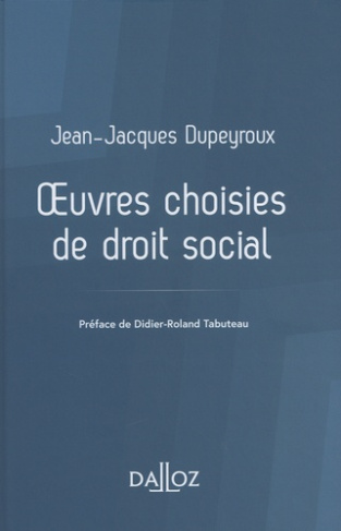 Oeuvres choisies de droit social