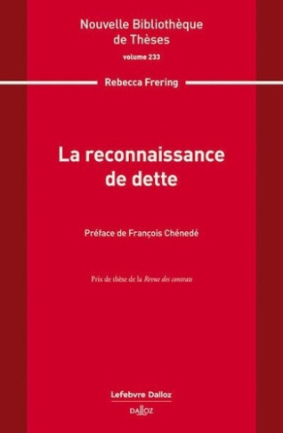 La reconnaissance de dette