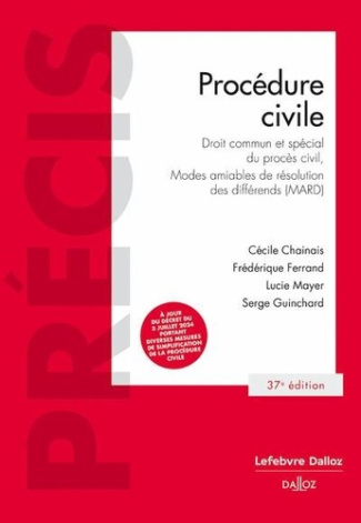Procédure civile. Droit commun et spécial du procès civil, Modes amiables de résolution des différen