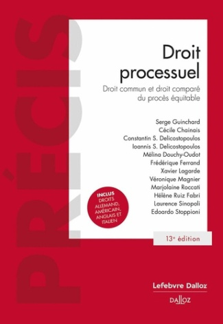 Droit processuel. Droit commun et droit comparé du procès équitable, 13e édition