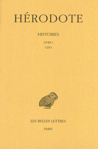 Histoires. Tome 1, Clio, Edition bilingue français-grec ancien