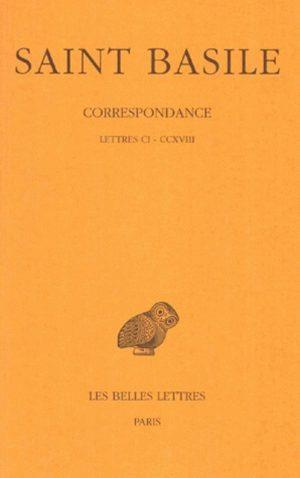 CORRESPONDANCE TOME 2 / SAINT BASILE