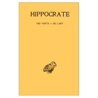 Oeuvres. Tome 5, 1re partie, Des vents ; De l'art, Edition bilingue français-grec ancien