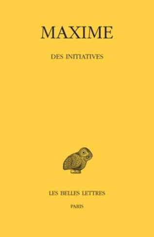 Des initiatives. Edition bilingue français-grec ancien