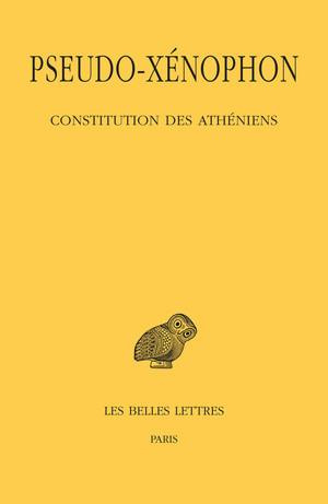 Constitution des Athéniens. Edition bilingue français-grec ancien