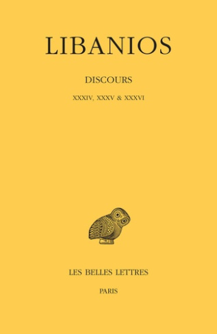 Discours. XXXIV, XXXV & XXXVI, Edition bilingue français-grec ancien
