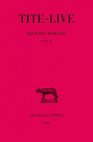 Histoire romaine vol. 30, livre XL