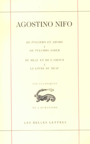 Du beau et de l'amour. Tome 1, Le livre du beau, édition bilingue français-latin