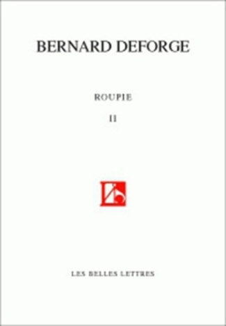 Roupie. Tome 2, Sonnets 2003-2007
