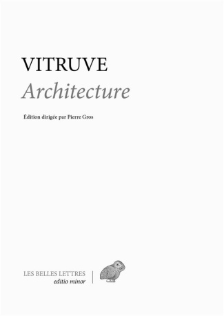 Traité d'architecture. Edition bilingue français-latin