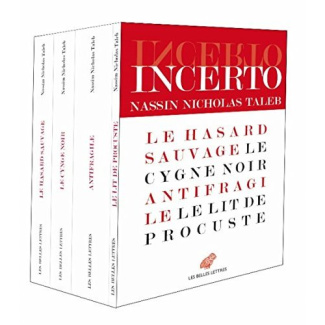 Incerto. Coffret en 4 volumes : Le hasard sauvage ; Le cygne noir ; Le lit de Procuste ; Antifragile