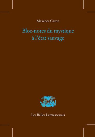 Bloc-notes du mystique à l'état sauvage. Suivi de Admonitions inactuelles ; Grande oraison vespérale