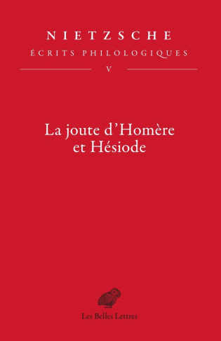 Ecrits philologiques. Tome 5, La joute d'Homère et Hésiode