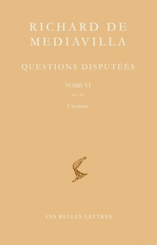 Questions disputées. Tome 6, 38-45 L'Homme, Edition bilingue français-latin
