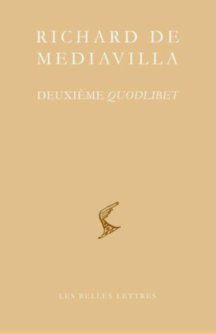 Deuxième quodlibet. Edition bilingue français-latin