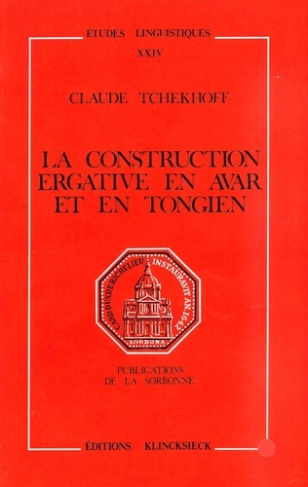 La construction ergative en avar et en tongien