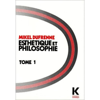 Esthétique et philosophie. Tome 1