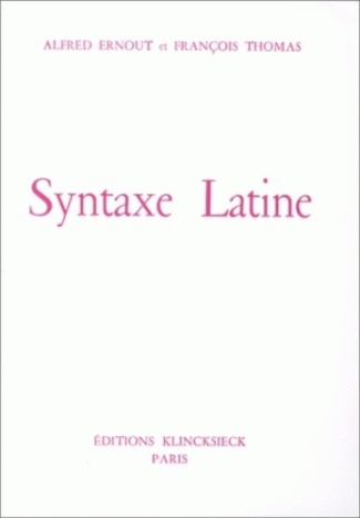 SYNTAXE LATINE. 2ème édition