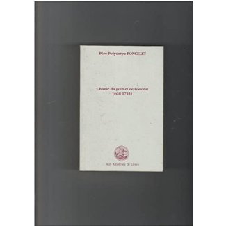 CHIMIE DU GOUT ET DE L'ODORAT