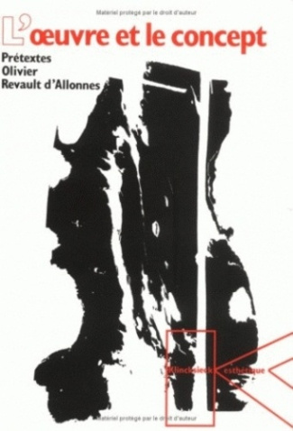 L'oeuvre et le concept