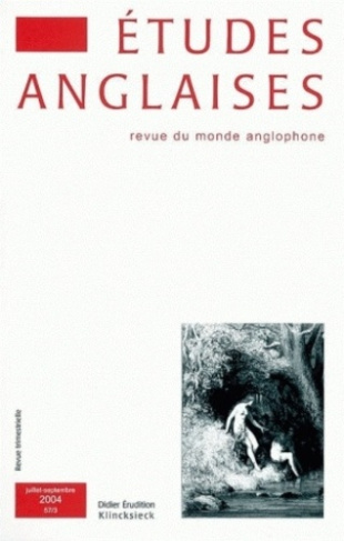 Etudes anglaises N° 3, octobre 2004