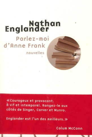 Parlez-moi d'Anne Frank