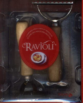 Ravioli. Coffret 1 livre de recettes et 2 emporte-pièces