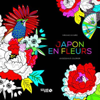 Japon en fleurs, coloriage. 55 dessins à colorier