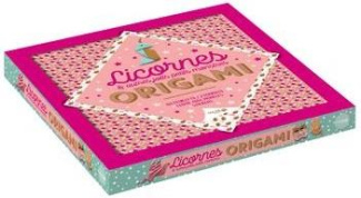 Coffret origami Licornes et autres jolis petits monstres. Avec 100 feuillets, 2 formats, 1 livre ave