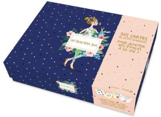 Coffret My beautiful box. 365 cartes de petits bonheurs pour ajouter des étoiles à sa vie !