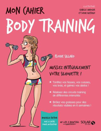 MON CAHIER BODY TRAINING - NE AVEC 12 CARTES POWER MOTIVATION