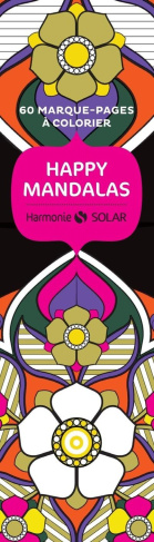 Happy mandalas. 60 marque-pages à colorier