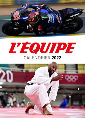 Calendrier L'Equipe. Edition 2022