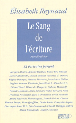 Le sang de l'écriture