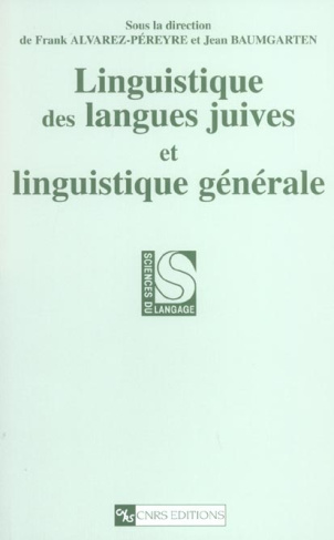 Linguistique des langues juives et linguistique générale